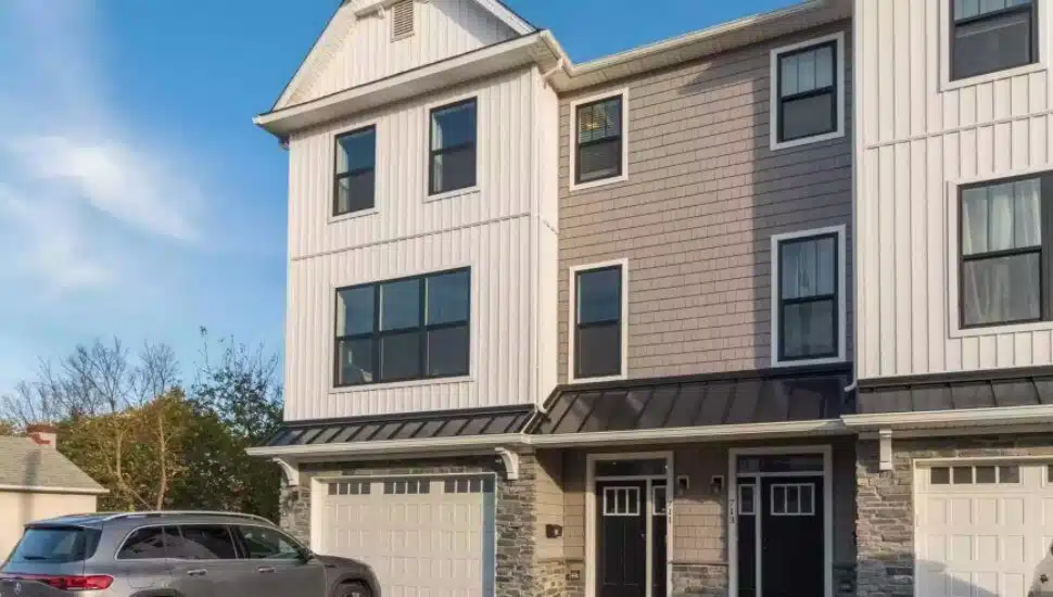 Bridgeport townhouse built in 2020.