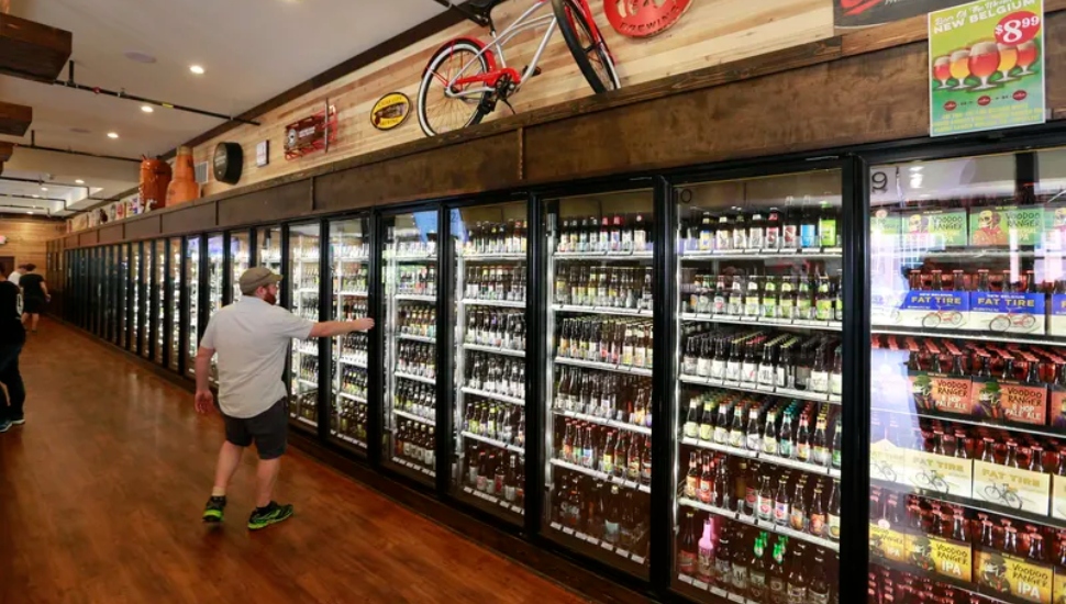 bottles of beer at Foodery