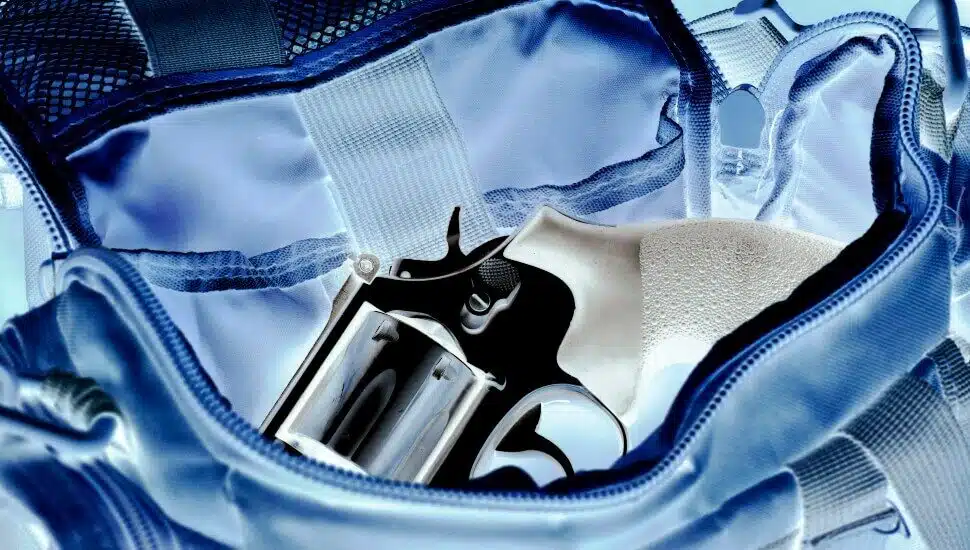 Hidden gun