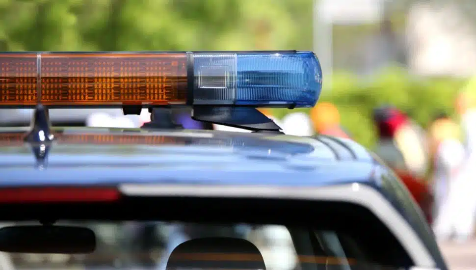 police car
