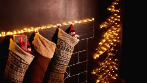stockings hung