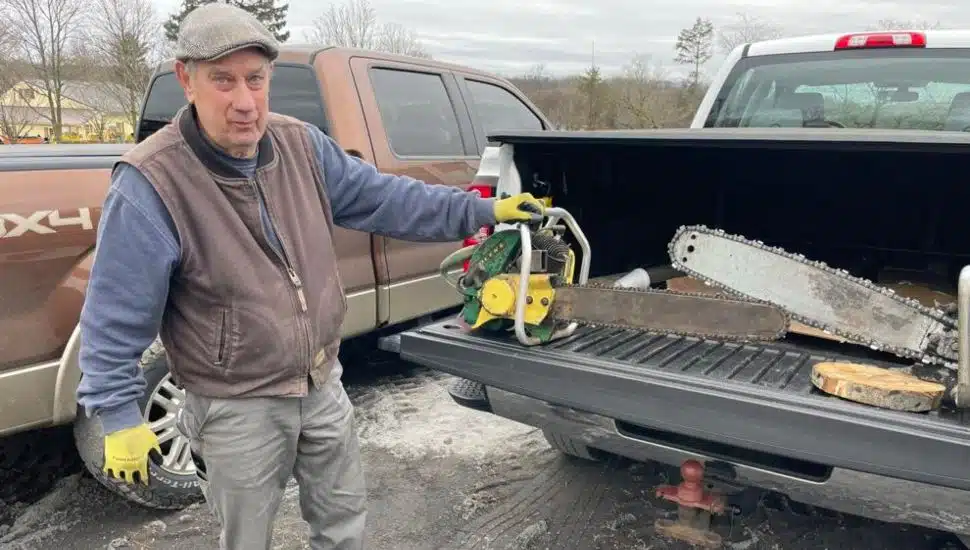 At Pennsburg Logging Event, Attendees Blow (Saw)dust Off Memories of Vital, Local Careers