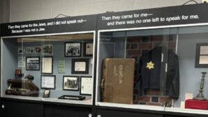 Holocaust Awareness Museum display