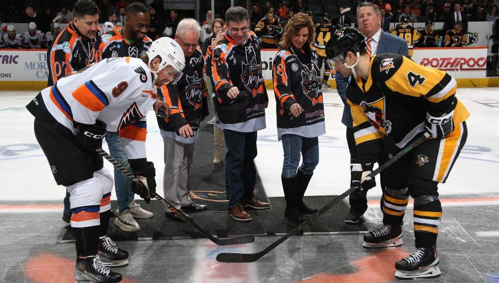 Lehigh Valley Phantoms puck drop