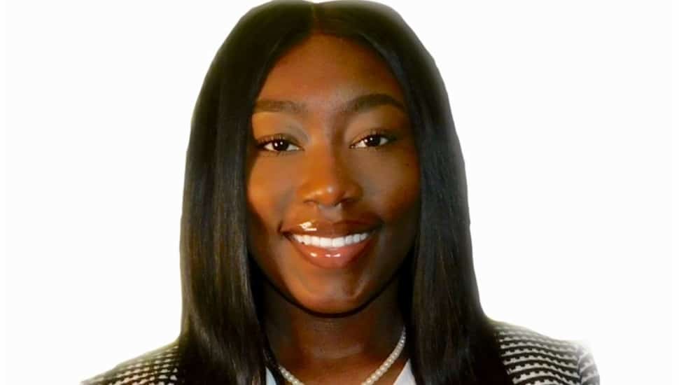 Neumann University political science major Marlene Konadu-Adjei