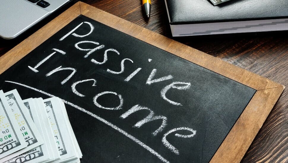 Passive Income Chalk Board