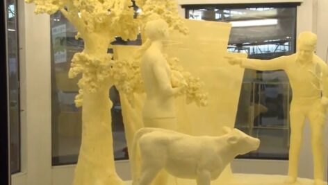 butter sculpture