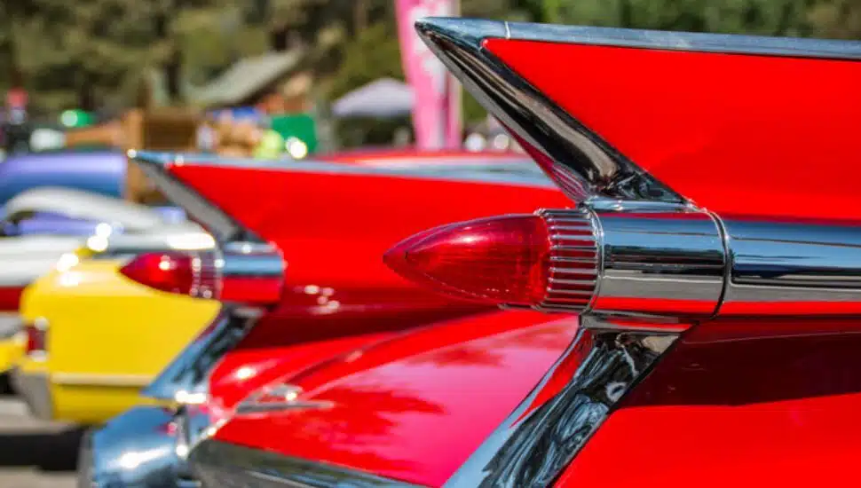 entrants in a car competition like the North Montco Car Show