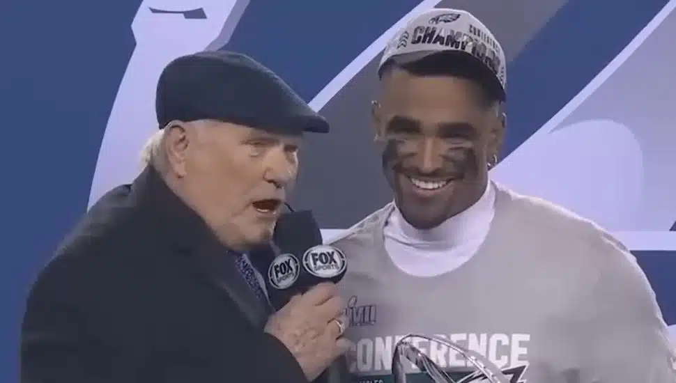 hurts in conference shirt