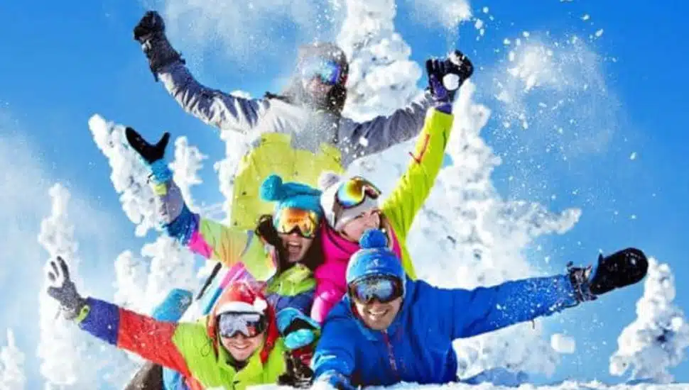 inter activities in the snow