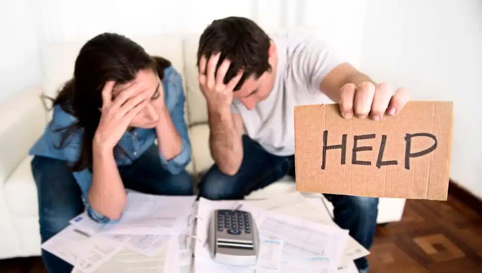 Couple with Money Issues