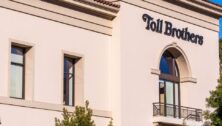 Toll Brother Sign on a building