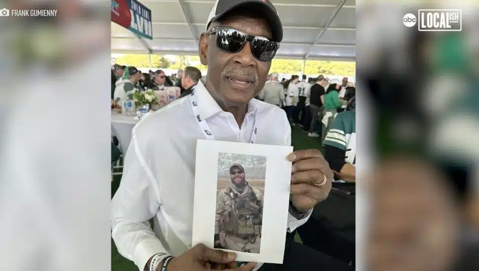Fiancée of Late Collegeville Sergeant Brings His Memory to the Super Bowl