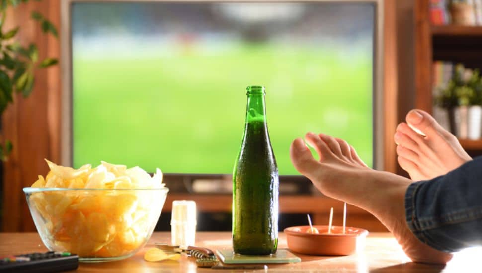 watching TV ads Charles Taylor predicted