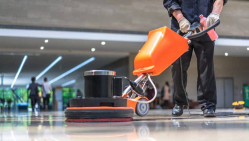 City Wide Facility Solutions worker