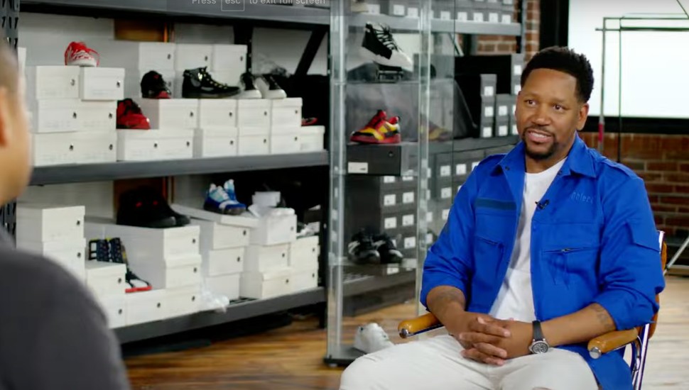 Sneaker brand entrepreneur Darrell Alston on the Today Show.