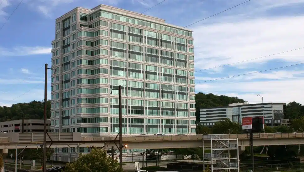 The One Tower Bridge Building in Conshohocken