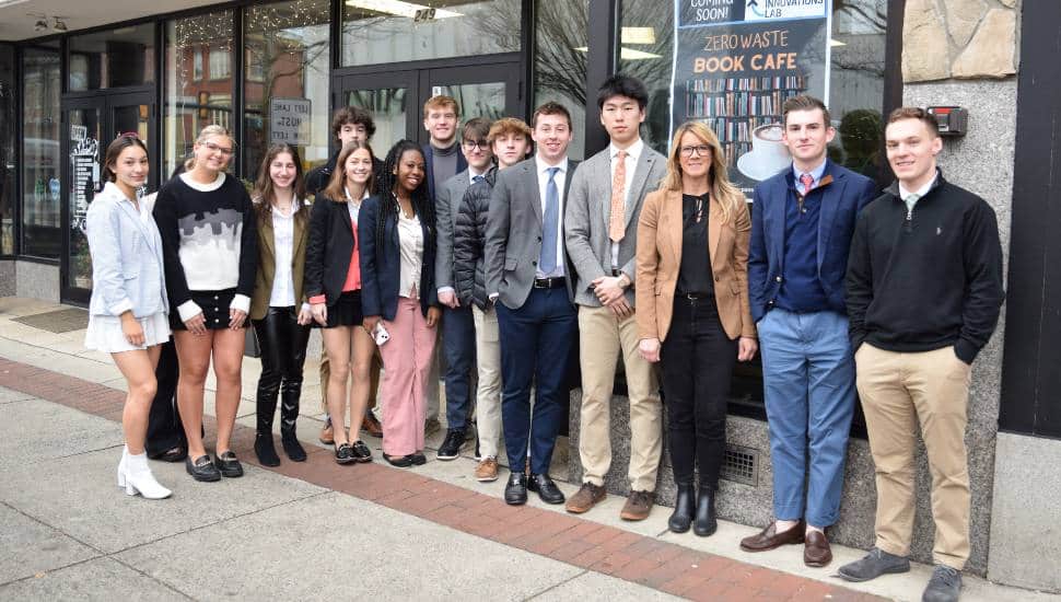 Student workers at Espresso Yourself