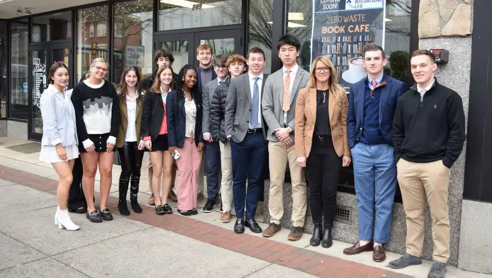 Student workers at Espresso Yourself