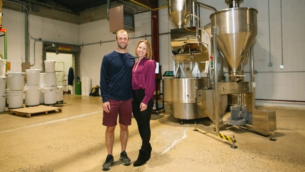 Matt and Laura Adams of Backyard Beans Coffee Company