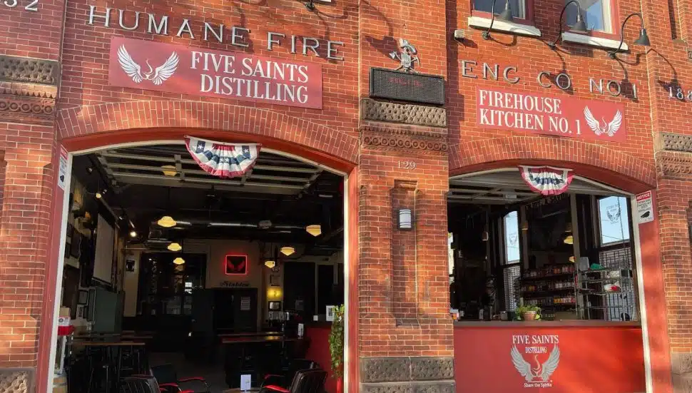Five Saints Distilling bays