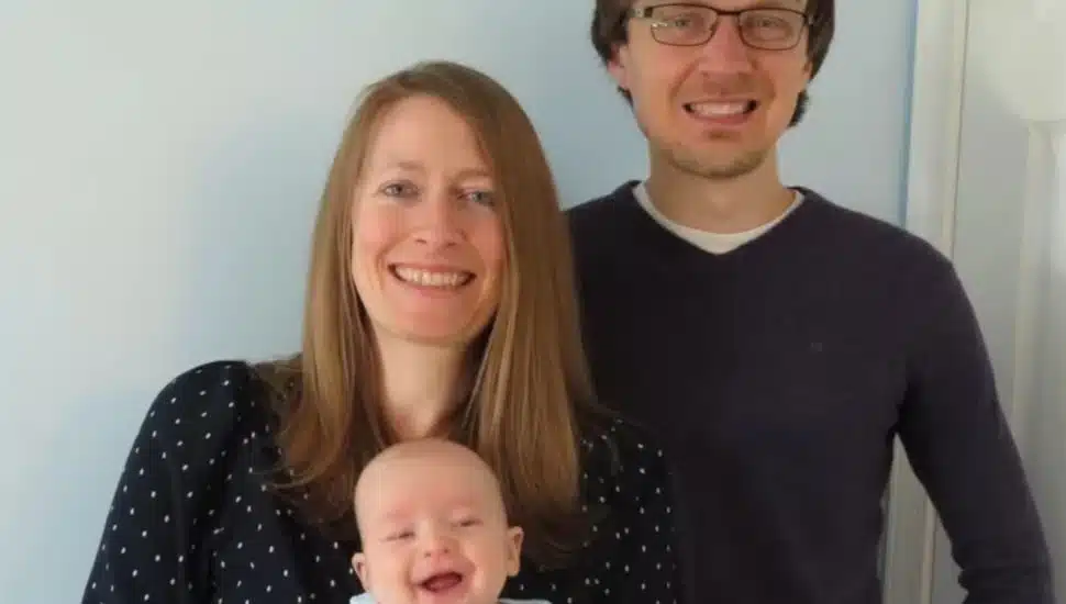 Luke Anthony Billas and parents