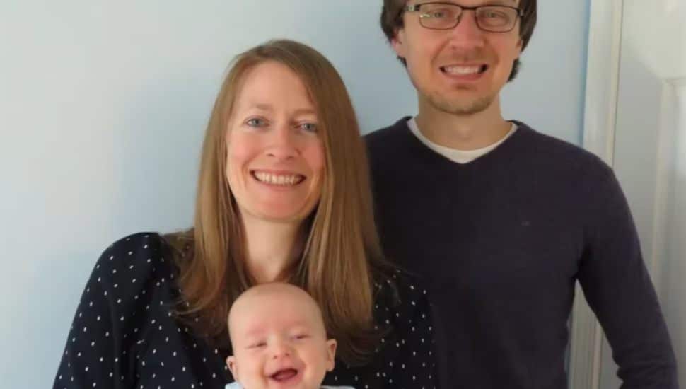 Luke Anthony Billas and parents