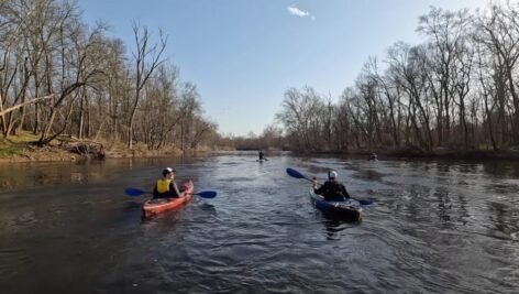 Perkiomen Creek kayaks
