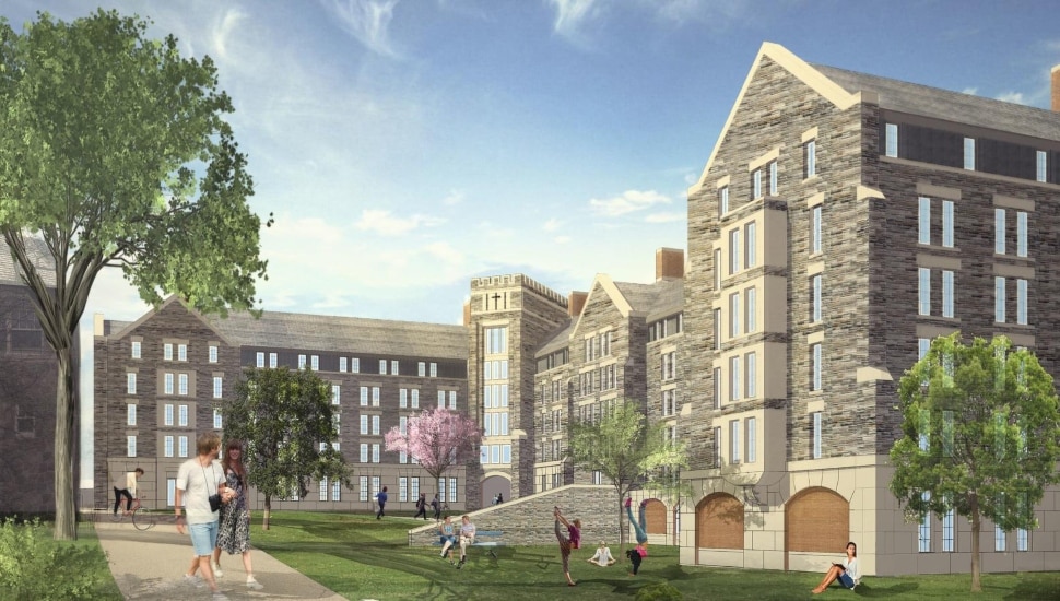 Saint Joseph's University new residence hall.