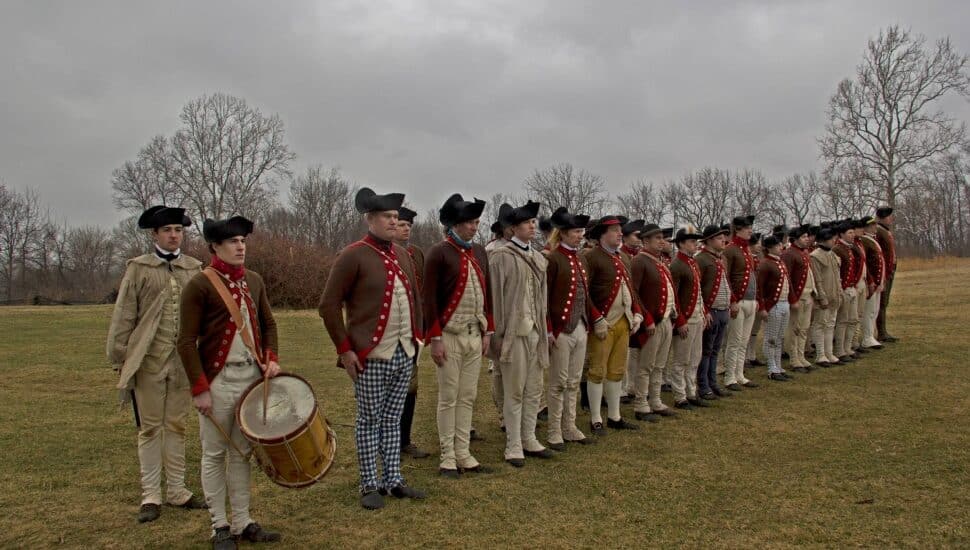 Valley Forge National Historical Park reenactment.