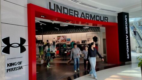 King of Prussia Mall Under Armour store