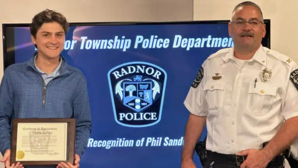 Villanova Student Proves That the Delco Pizza Guy Isn’t the Only Local Police Hero