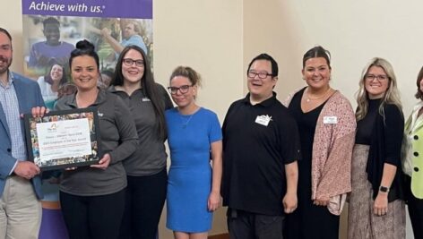 Wawa Store No. 208 in Malvern was named the 2023 Employer of the Year by Arc of Chester County. Shown are Wawa staff and Arc officials.