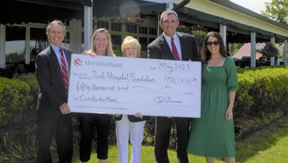 Meridian Bank Supports Paoli Hospital as Title Sponsor for 2023 Golf Classic