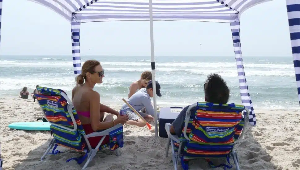 Perfect Beach Day NJ.