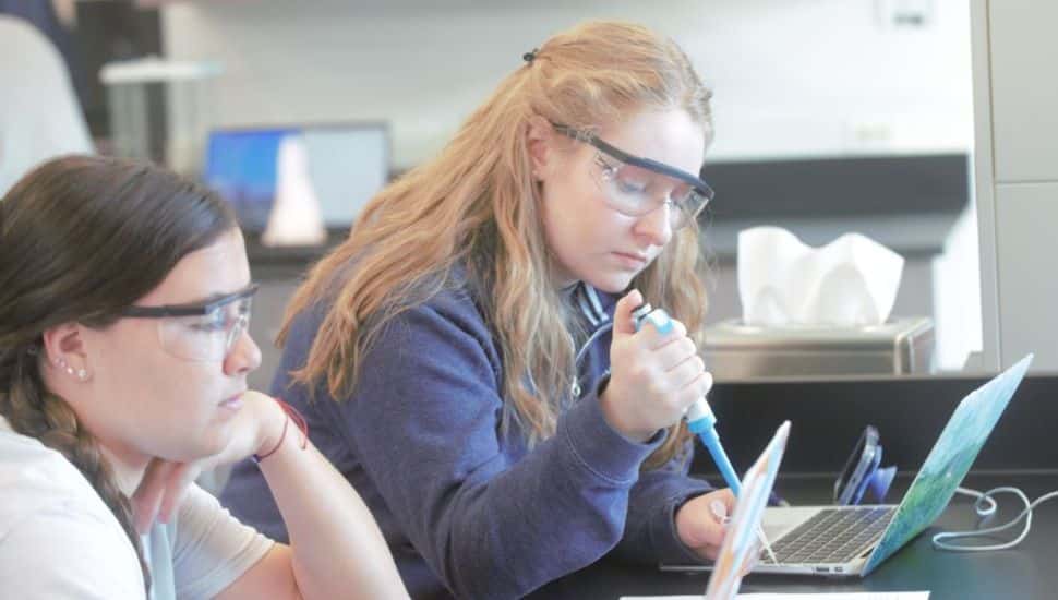Immaculata Science Students