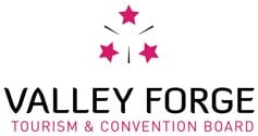 Valley Forge Tourism and Convention Board logo.