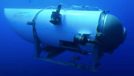 Titan submersible Titanic