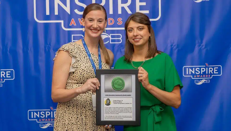 Ambler Savings Bank’s Marketing Officer Honored with 40 Under 40 Award by ICBA