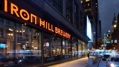 Iron Hill Brewery and Restaurant.
