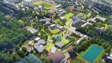 rendering of St. Joseph's campus master plan.