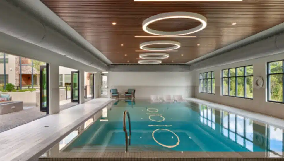 The pool at The 501 at Mattison Estate.