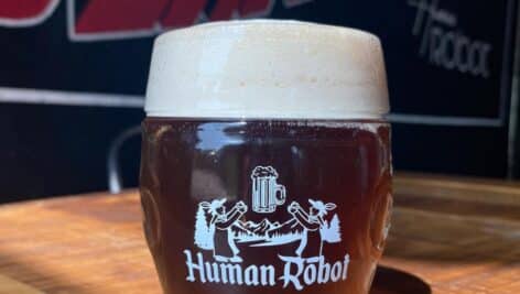 Beer at Human Robot Brewing.
