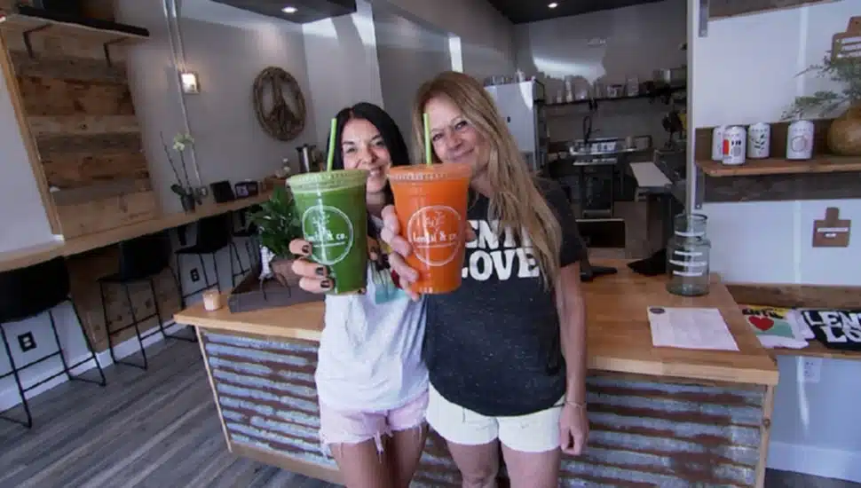Lentil & Co. co-owners Alia Sobel and Leanne DelVescovo.