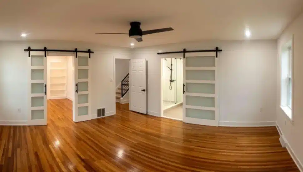 Primary suite at 1222 Gordon Road in Jenkintown.