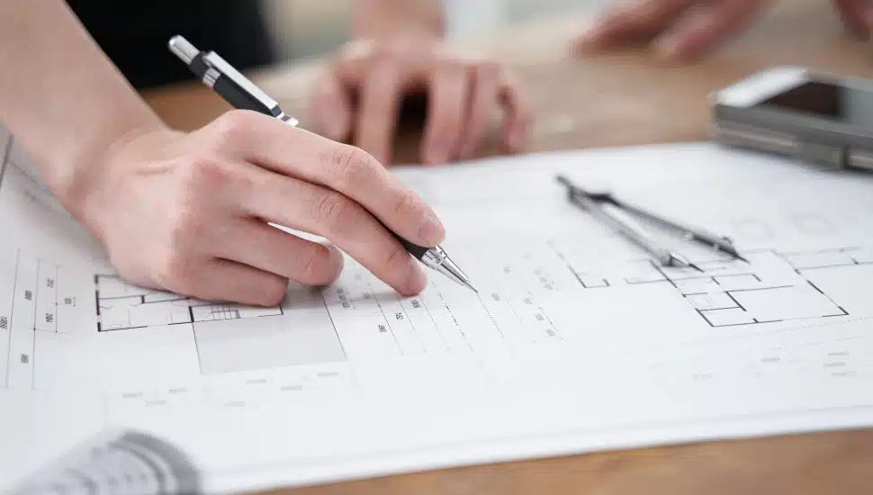 developing plans for a new property.