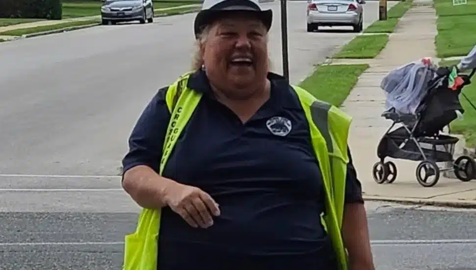 Norristown crossing guard Darlene Stevens is the "Neighborhood Mom."