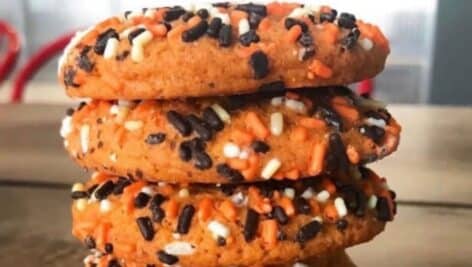 Hope’s Cookies has created a pumpkin spice white chocolate chip cookie that is a favorite among pumpkin spice fans.
