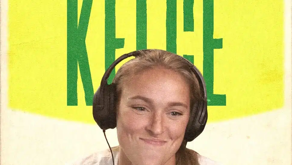 Kylie Kelce recently made her debut on her husband and his brother's New Heights podcast.