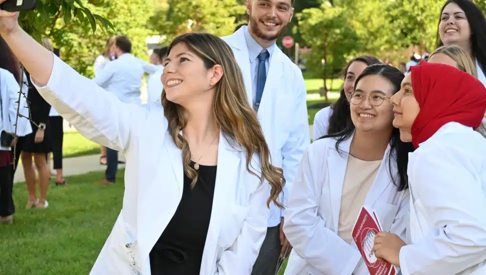 Salus University White Coat Ceremony.